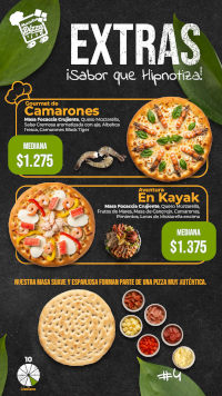 Gourmet Pizzas
